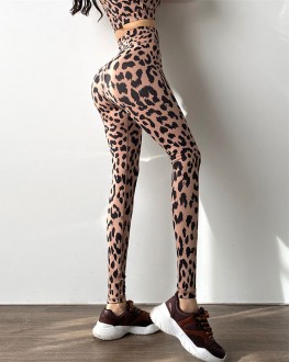 Women Sexy LeopardsFitness Yoga Pants